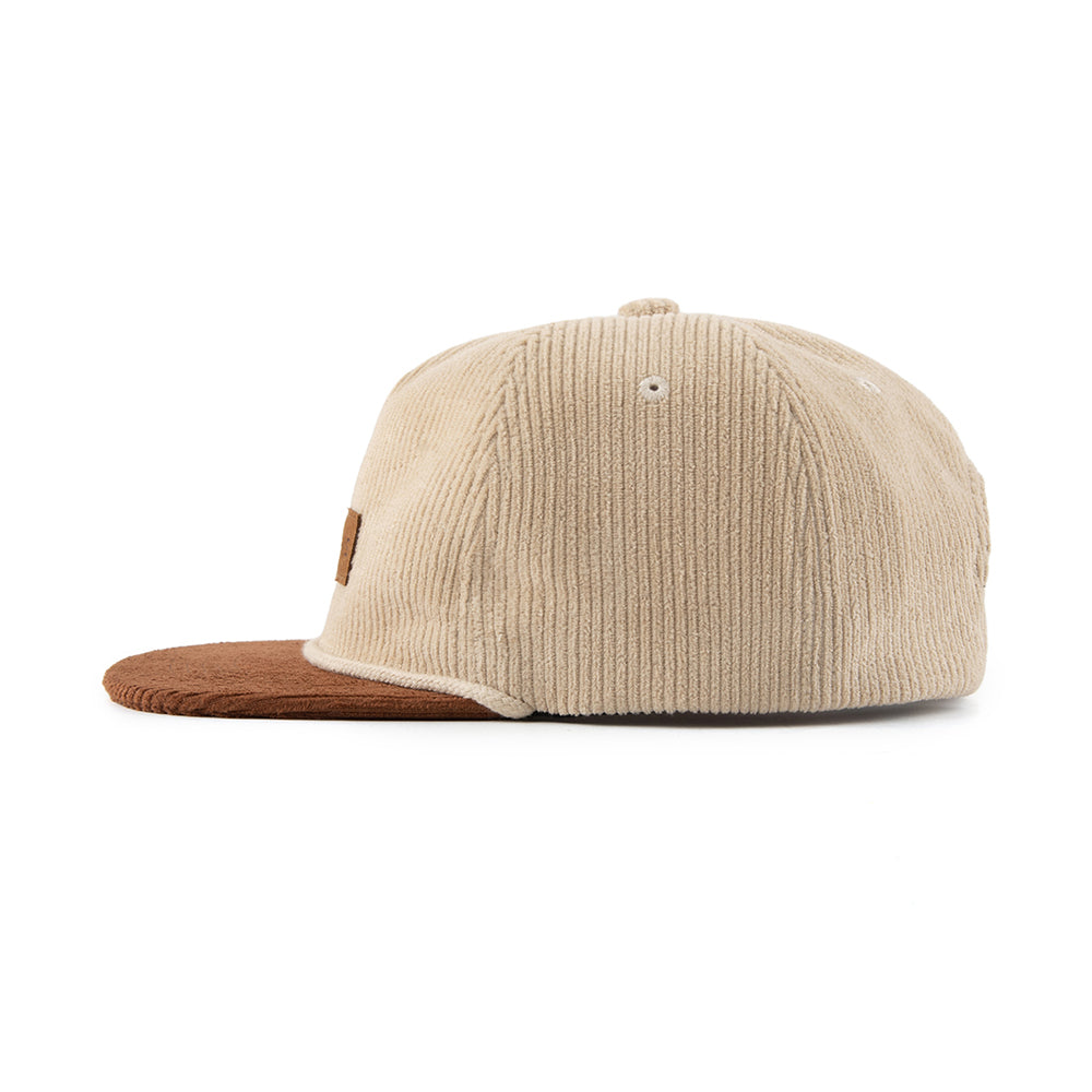 BigBrains Co. Beige Corduroy XL Fivepanel Cap