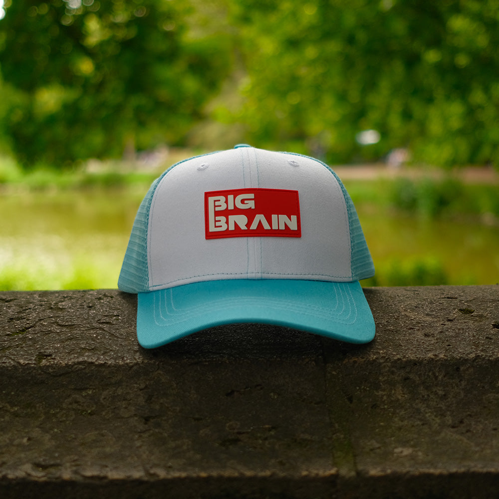 BigBrains Co. Blue XL - XXL Trucker Cap