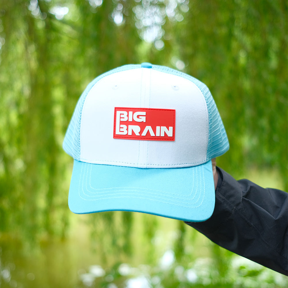 BigBrains Co. Blue XL - XXL Trucker Cap