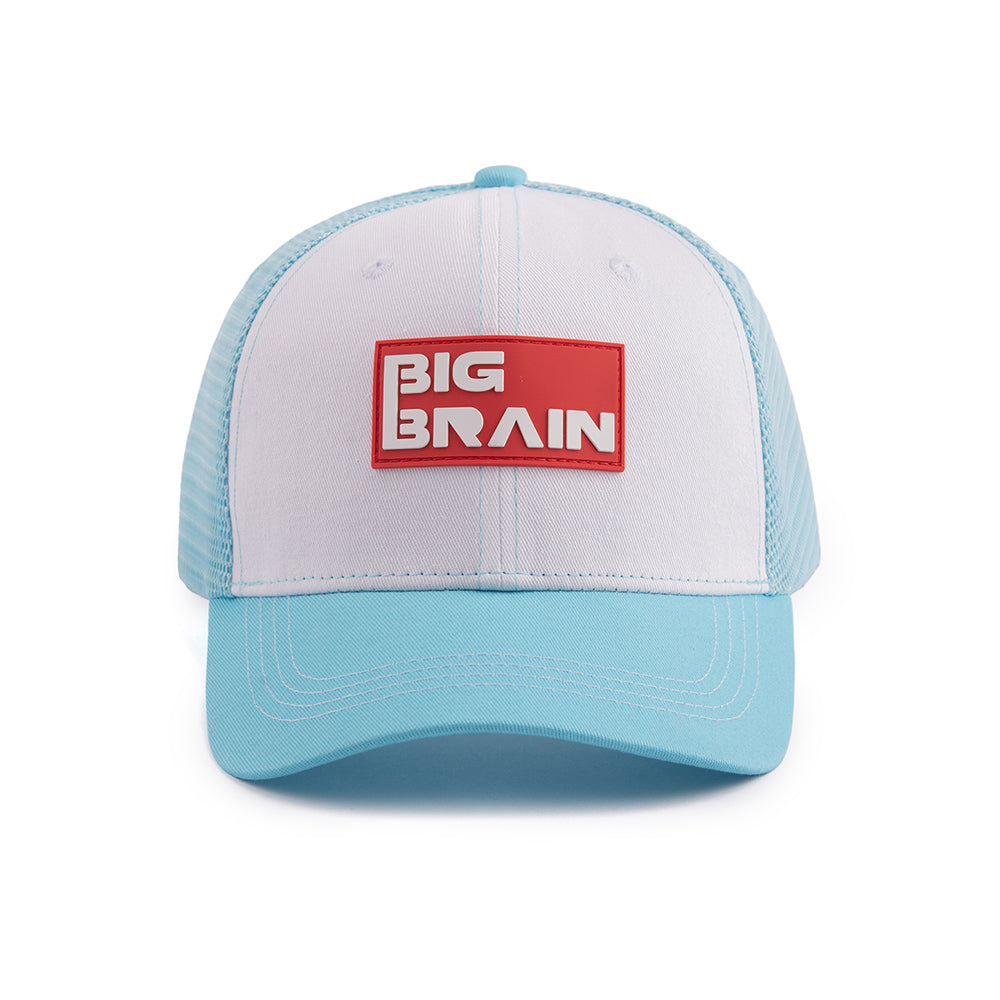 BigBrains Co. Blue XL - XXL Trucker Cap