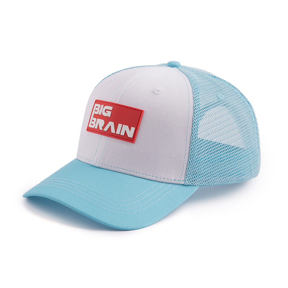 BigBrains Co. Blue XL - XXL Trucker Cap