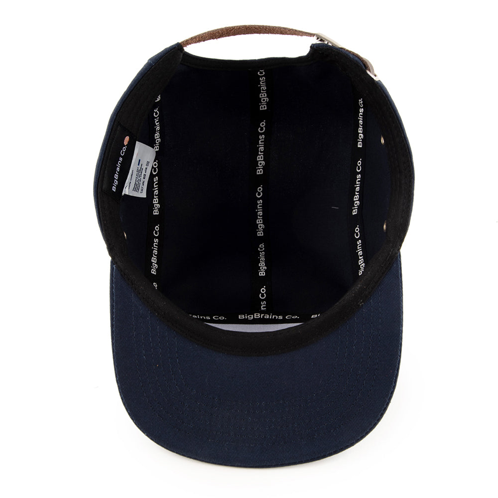 BigBrains Co. Navy XL - XXL Fivepanel Cap