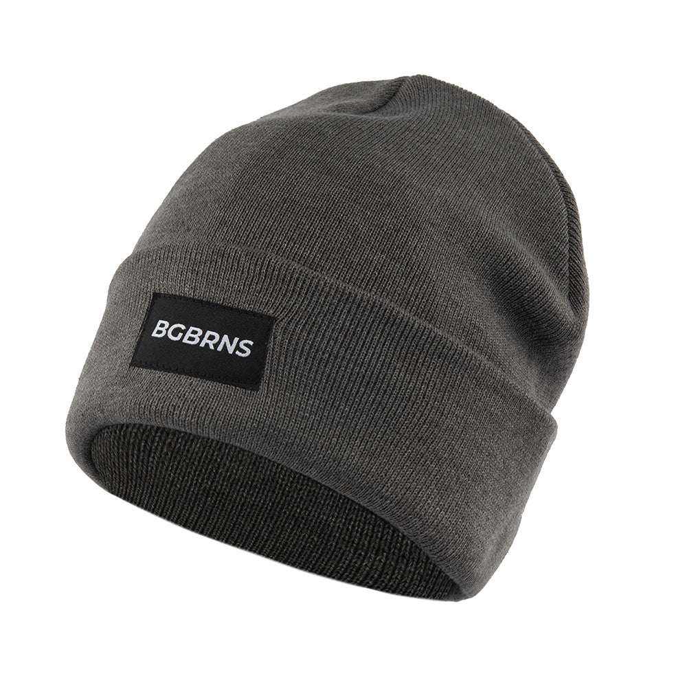 BigBrains Co. Grey XL - XXL Beanie Mütze