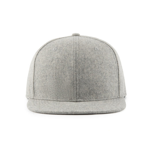 BigBrains Co. Grey Felt Snapback Cap