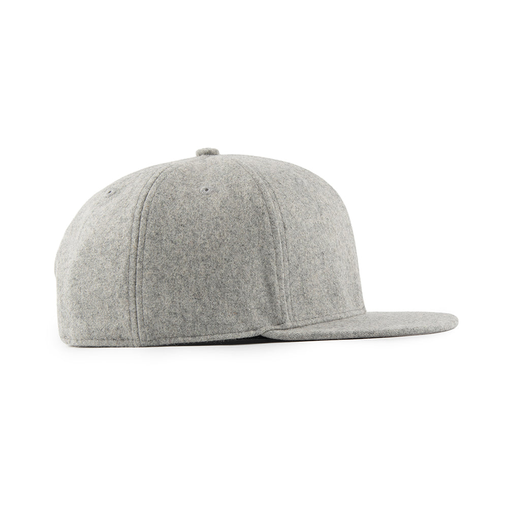 BigBrains Co. Grey Felt Snapback Cap