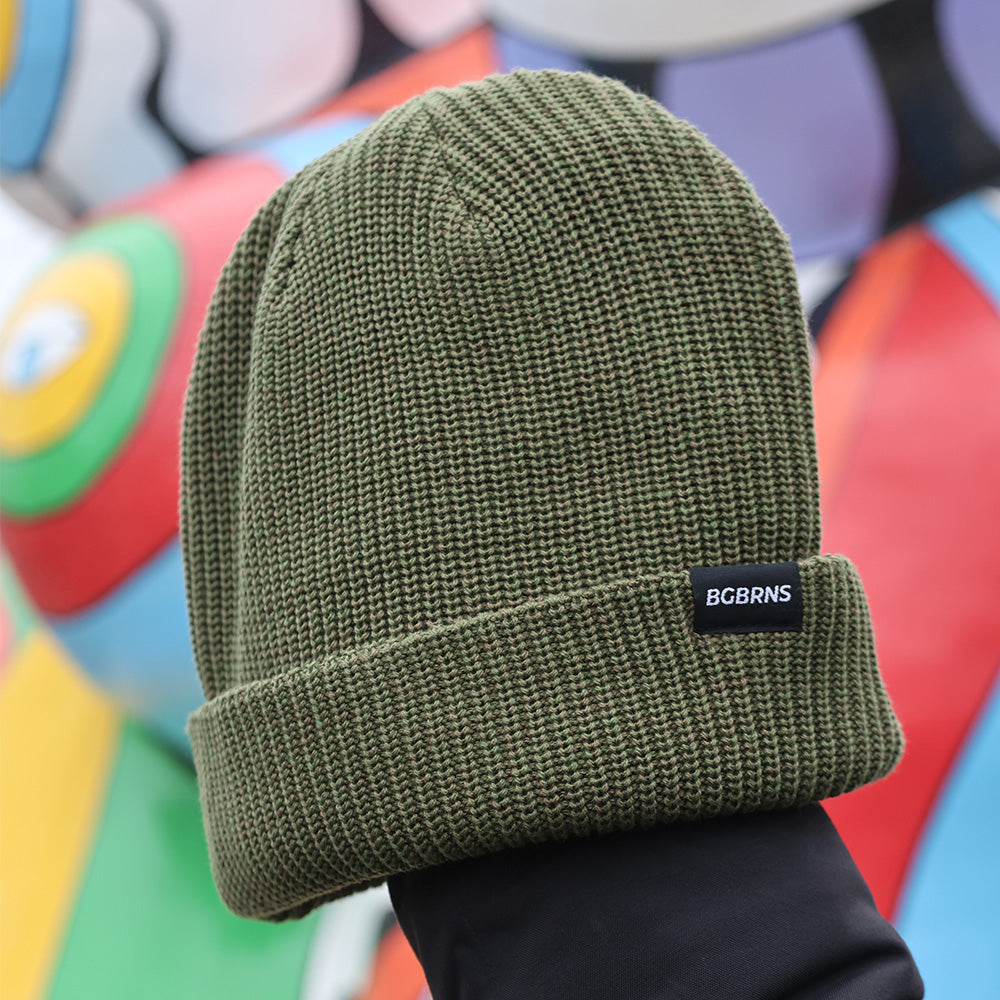 BigBrains Co. Green XL - XXL Beanie Mütze