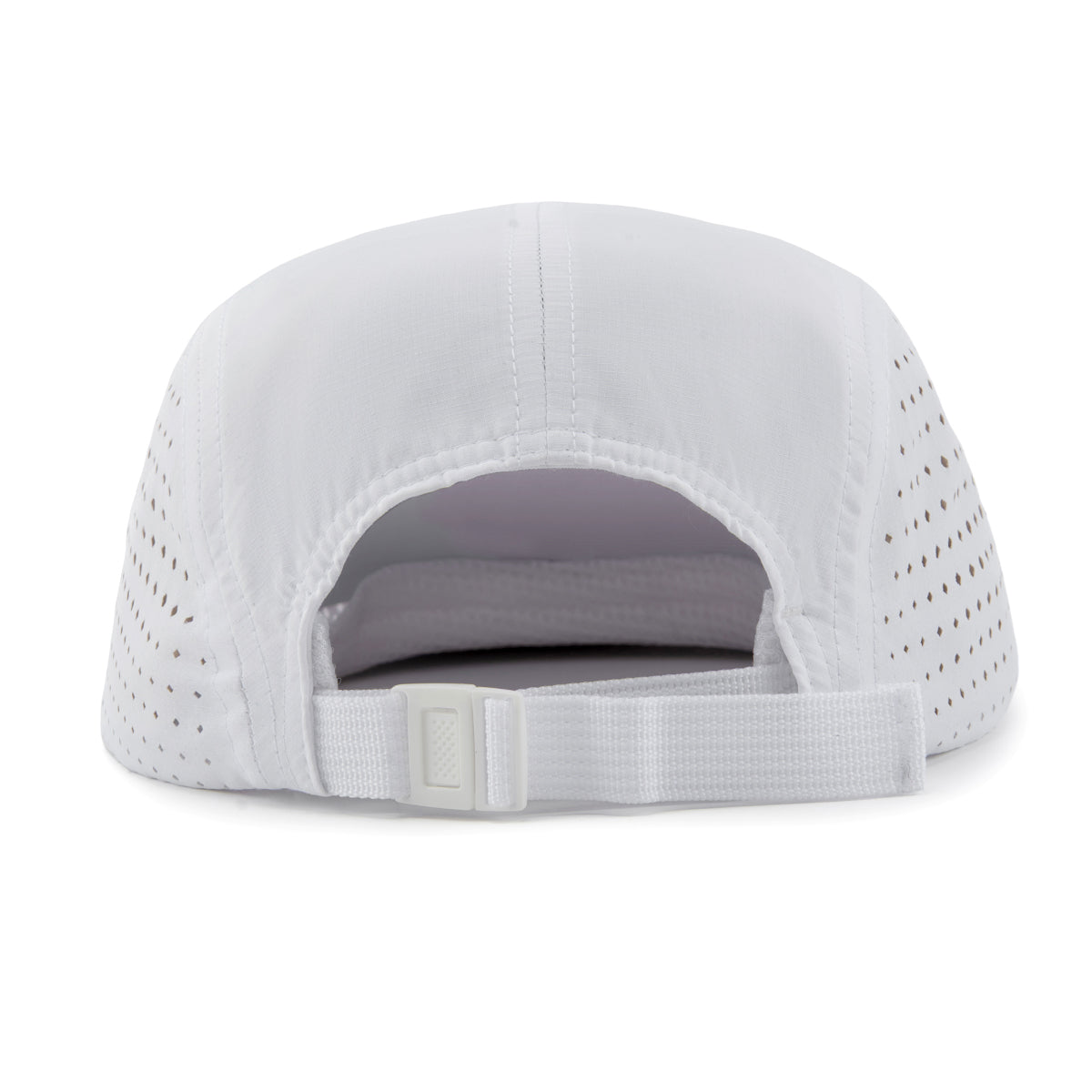 BigBrains Co. White XL - XXL Sports Fivepanel Cap