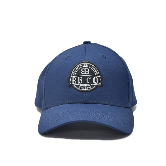 Produktbild der blauen, XXL BigBrains Co. Baseball Cap in der Frontansicht