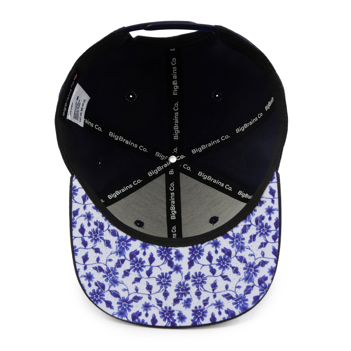 BigBrains Co. Original Blue XL - XXL Snapback Cap