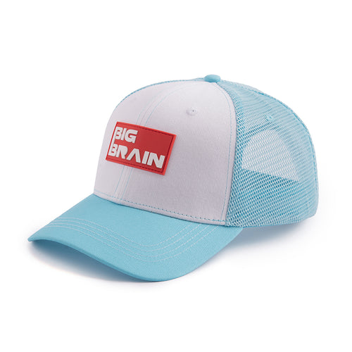 BigBrains Co. Blue XL - XXL Trucker Cap