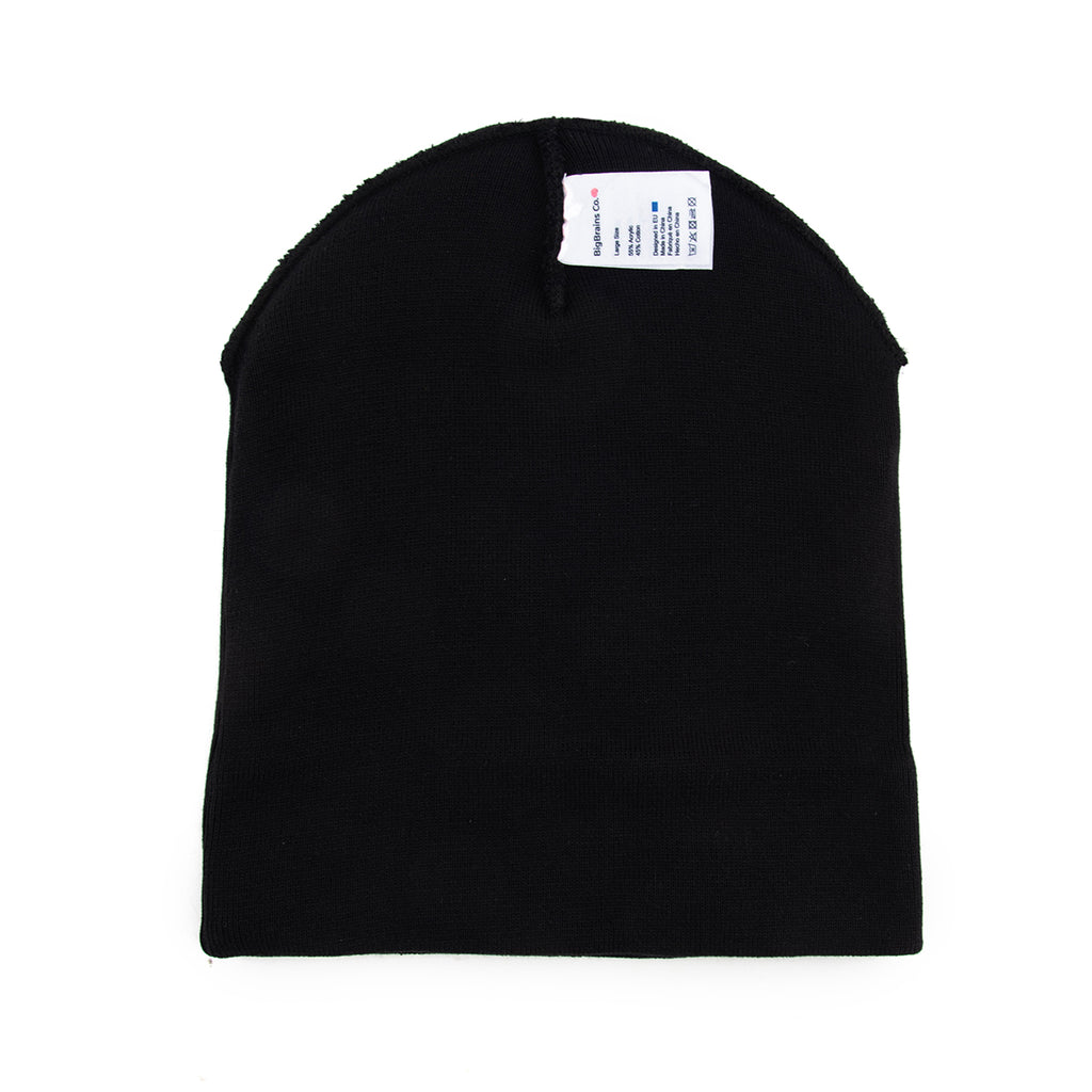 BigBrains Co. Onyx Black XL - XXL Beanie Mütze
