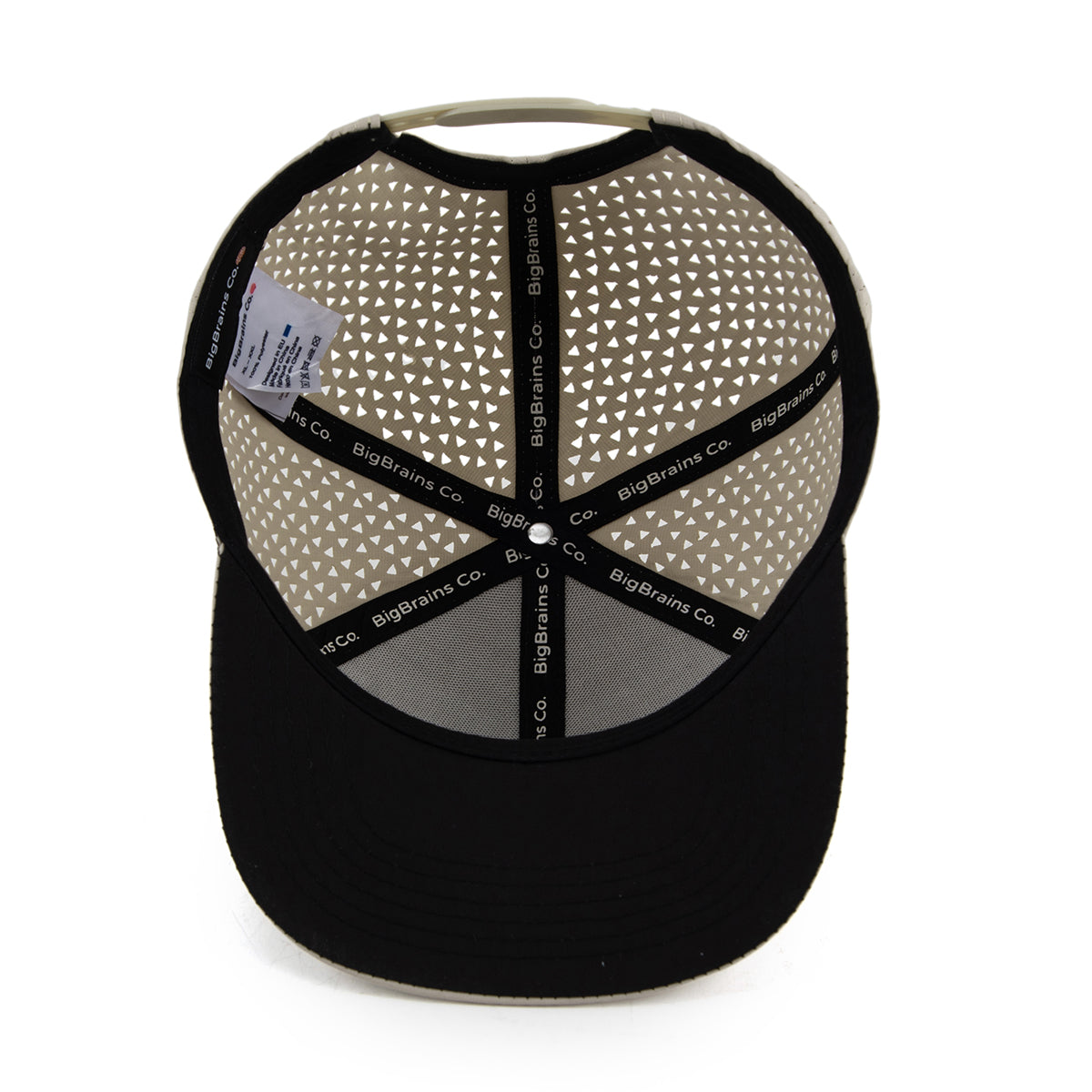 BigBrains Co. Beige XL - XXL Sports Cap