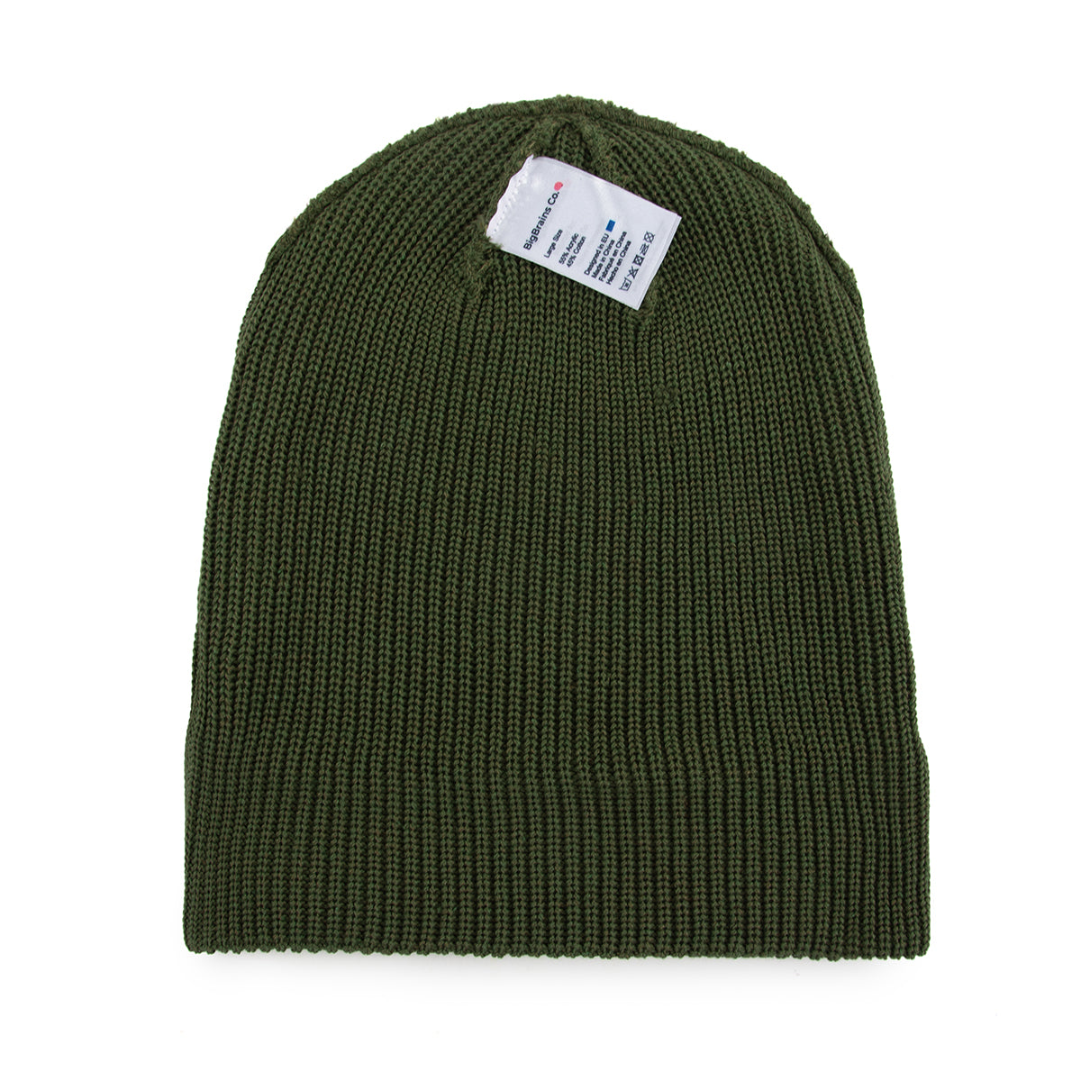 BigBrains Co. Green XL - XXL Beanie Mütze