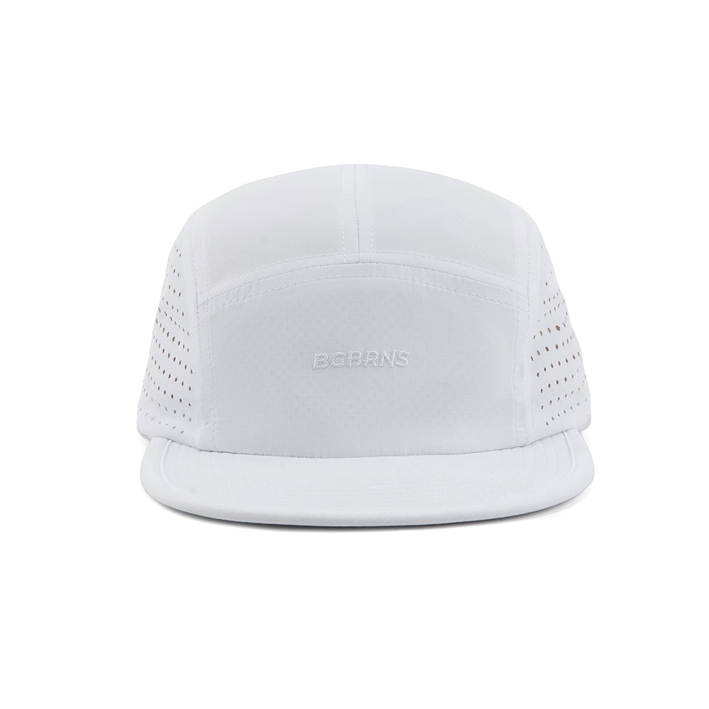 BigBrains Co. White XL - XXL Sports Fivepanel Cap