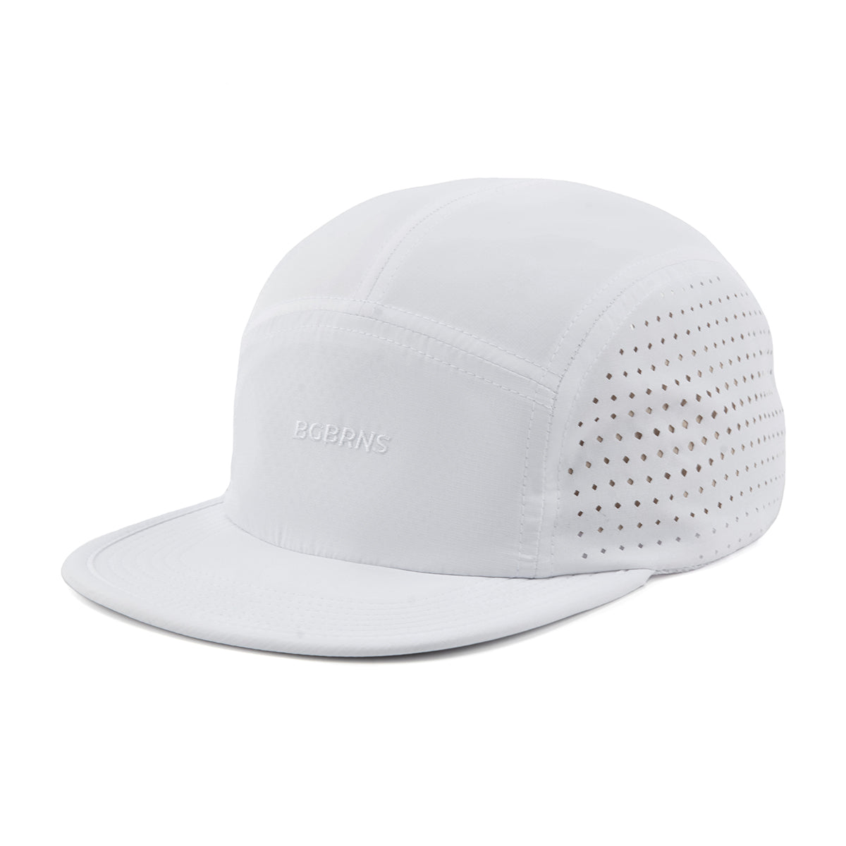 BigBrains Co. White XL - XXL Sports Fivepanel Cap